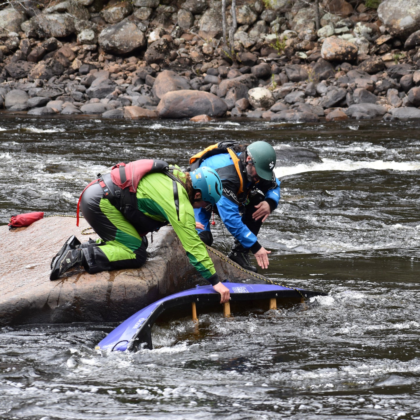 TR2 - Technicien opération de sauvetage en rivière