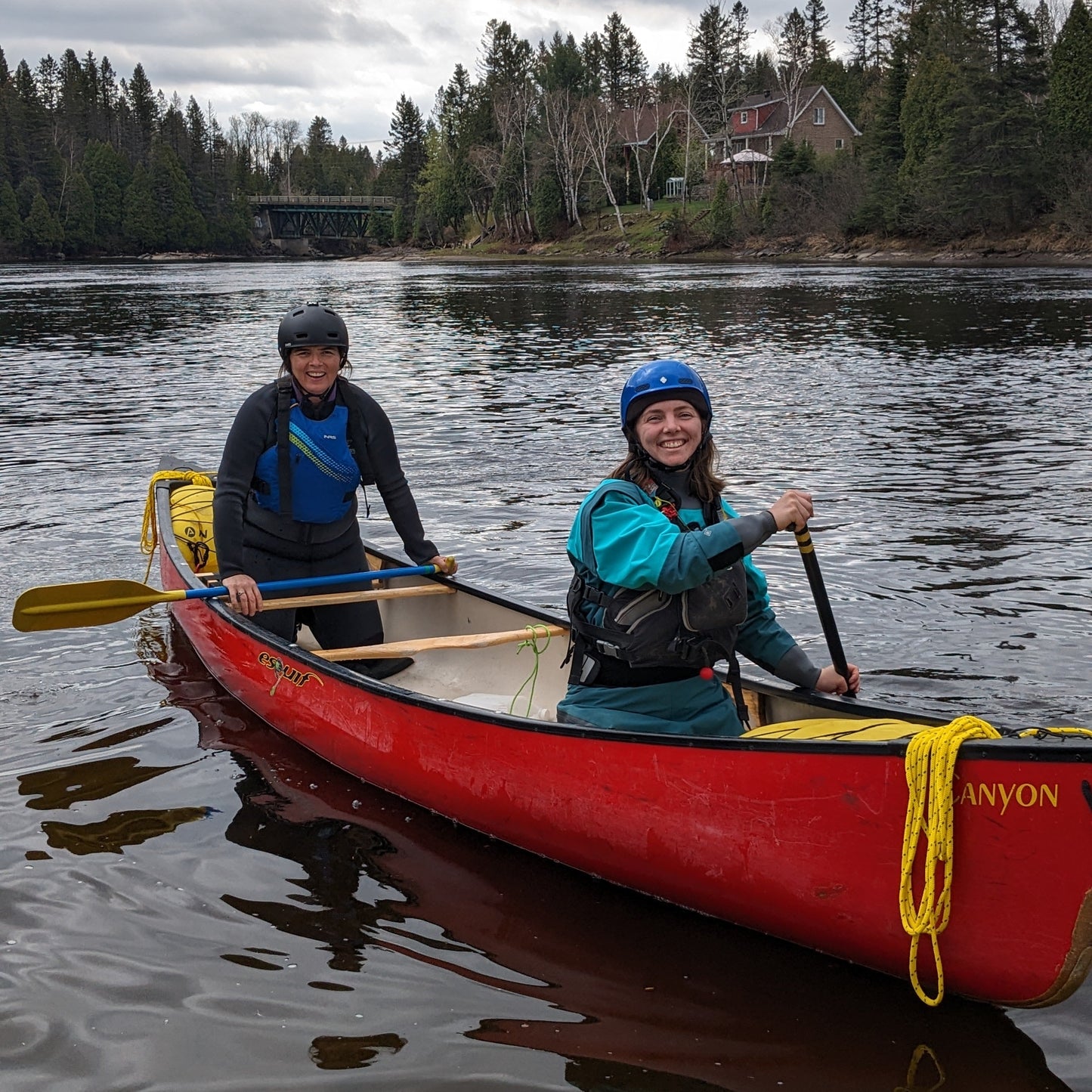 Tandem Whitewater Canoeing Introduction - Paddle Canada