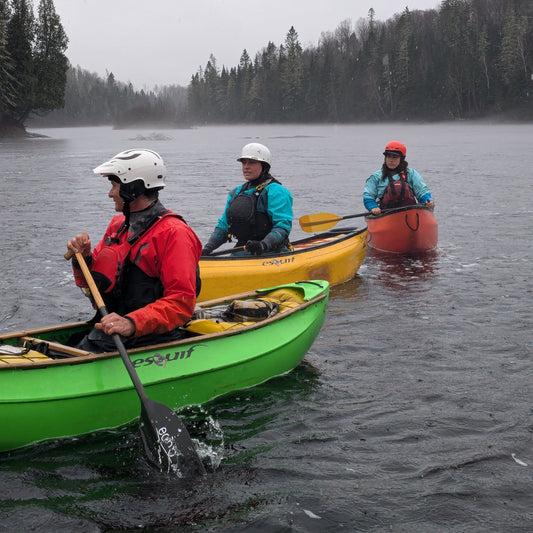 Canot Solo eau vive introduction - Paddle Canada